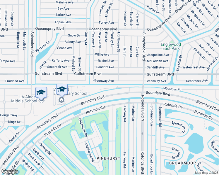 map of restaurants, bars, coffee shops, grocery stores, and more near 8050 Memory Lane in Rotonda West