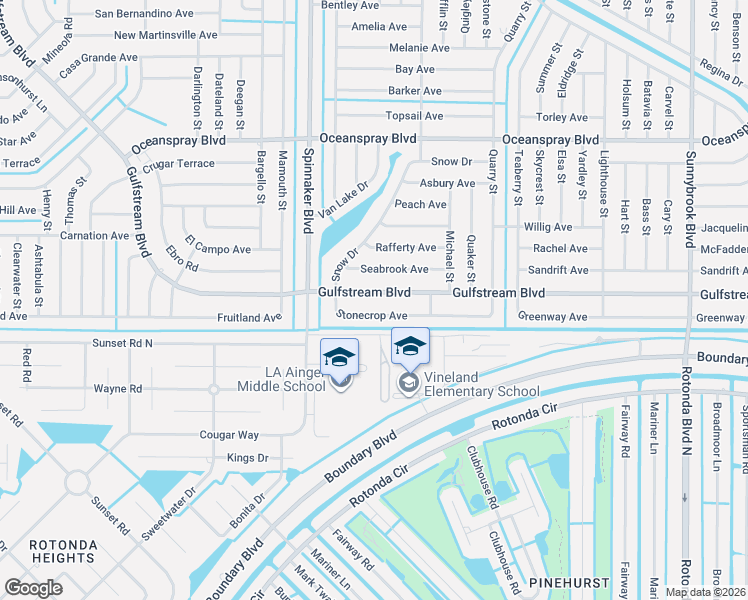 map of restaurants, bars, coffee shops, grocery stores, and more near 10101 Gulfstream Boulevard in Englewood