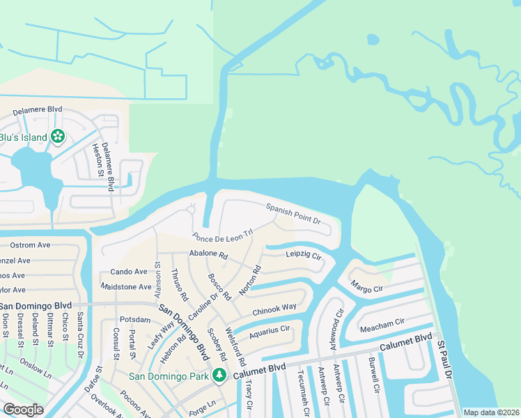 map of restaurants, bars, coffee shops, grocery stores, and more near 15169 Spanish Point Drive in Port Charlotte