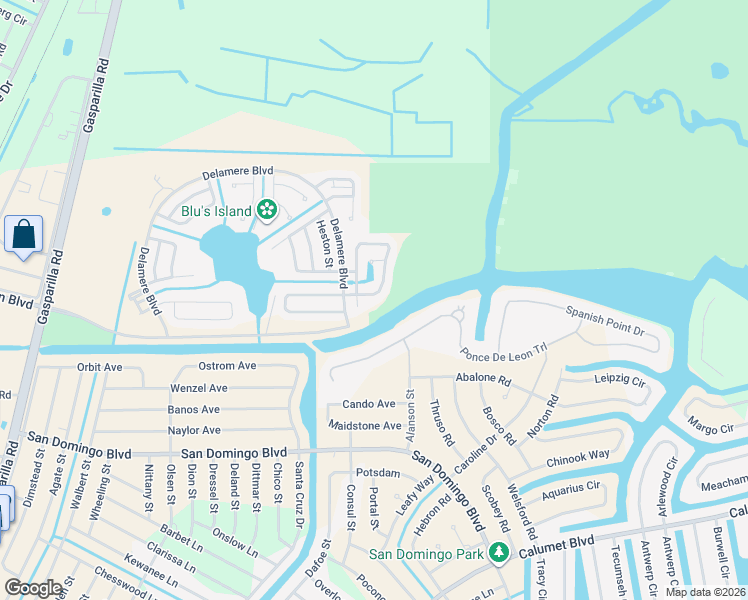 map of restaurants, bars, coffee shops, grocery stores, and more near 7627 Silage Circle in Port Charlotte
