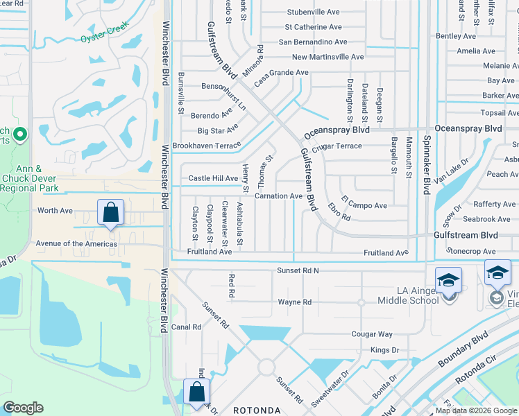 map of restaurants, bars, coffee shops, grocery stores, and more near 7418 Cape Girardeau Street in Englewood