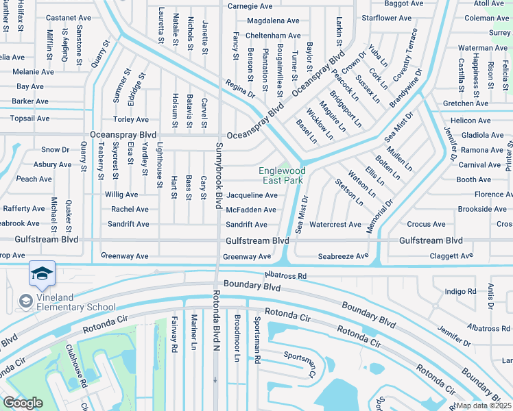 map of restaurants, bars, coffee shops, grocery stores, and more near 11059 McFadden Avenue in Englewood