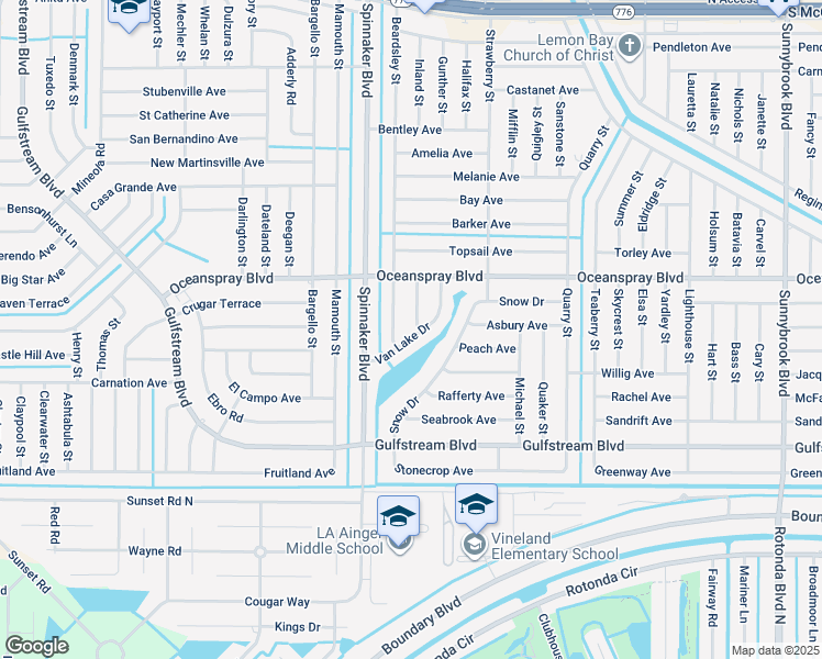 map of restaurants, bars, coffee shops, grocery stores, and more near 7308 Beardsley Street in Englewood