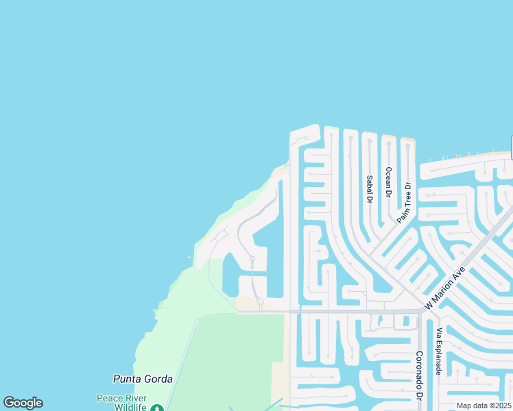 map of restaurants, bars, coffee shops, grocery stores, and more near 89 Vivante Boulevard in Punta Gorda