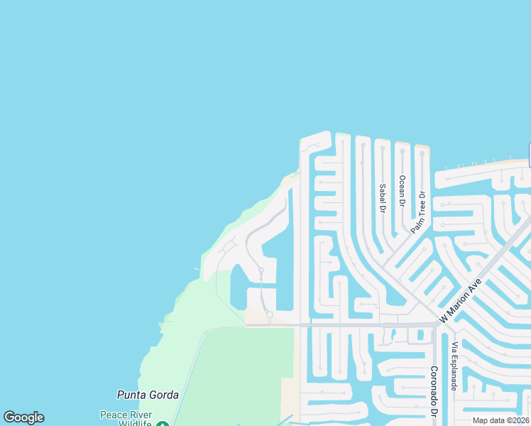 map of restaurants, bars, coffee shops, grocery stores, and more near 89 Vivante Boulevard in Punta Gorda