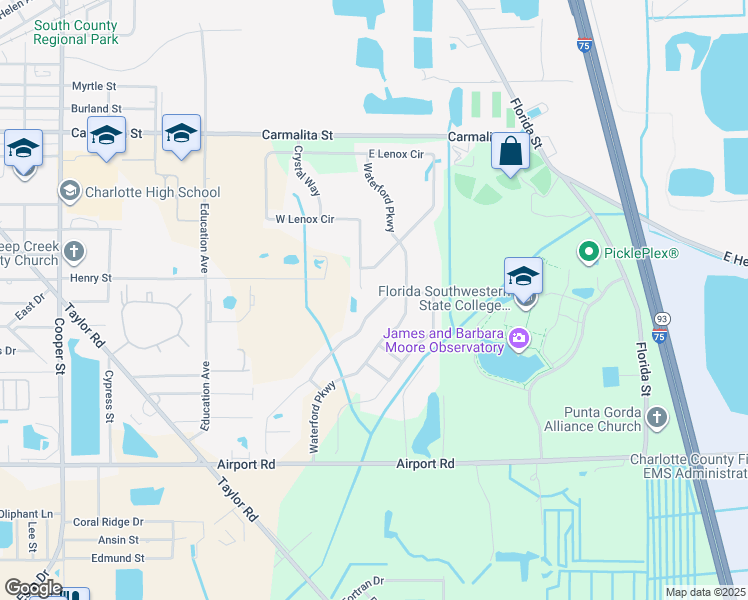 map of restaurants, bars, coffee shops, grocery stores, and more near 7436 Mikasa Drive in Punta Gorda