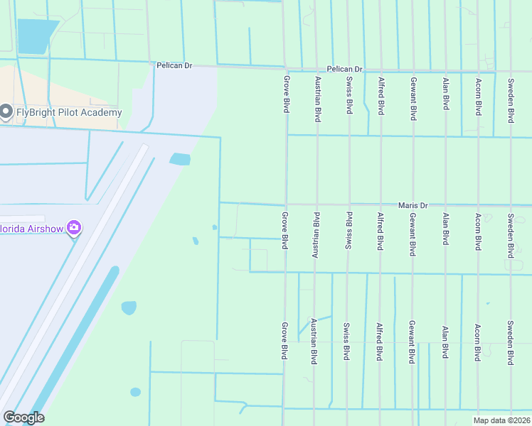 map of restaurants, bars, coffee shops, grocery stores, and more near 7111 Grove Boulevard in Punta Gorda