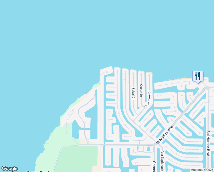 map of restaurants, bars, coffee shops, grocery stores, and more near 2790 Bay Court in Punta Gorda