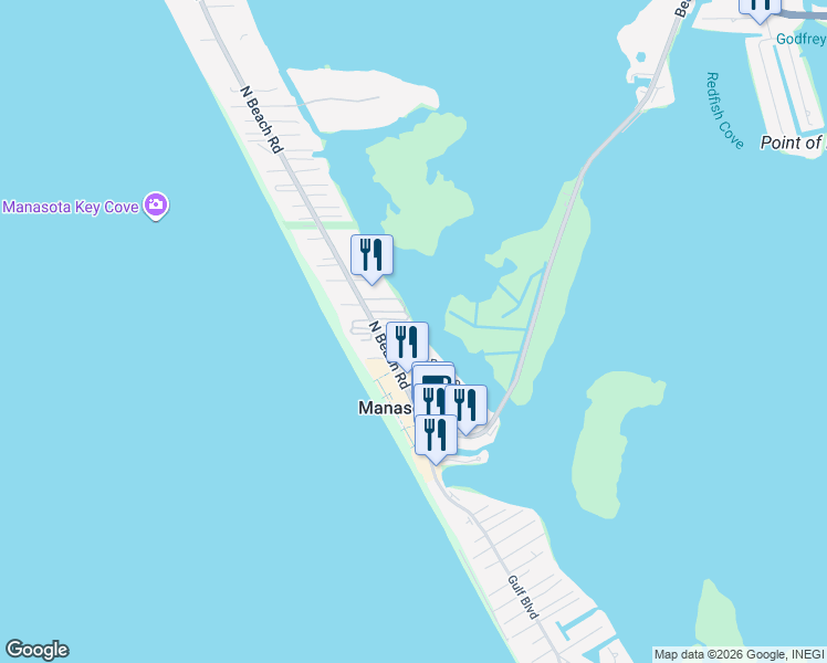 map of restaurants, bars, coffee shops, grocery stores, and more near 114 Aura Street in Englewood