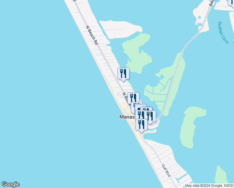 map of restaurants, bars, coffee shops, grocery stores, and more near 14 Golfo Street in Englewood