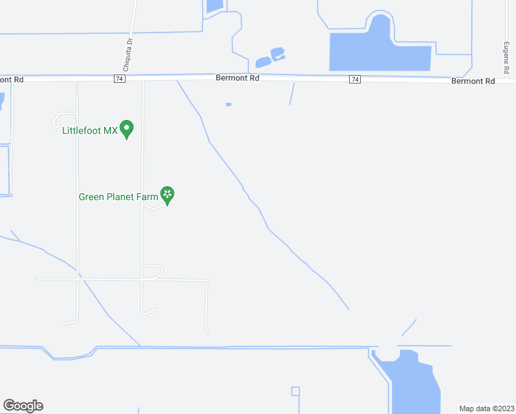 map of restaurants, bars, coffee shops, grocery stores, and more near 49165 Bermont Road in Punta Gorda