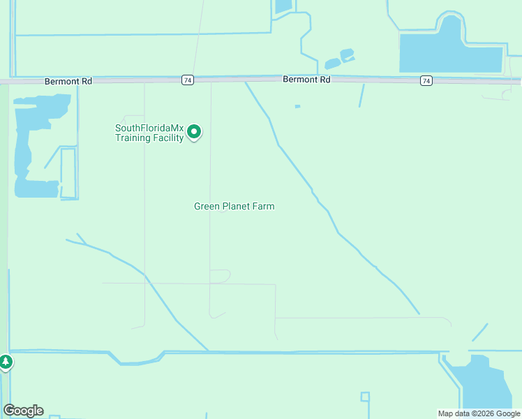 map of restaurants, bars, coffee shops, grocery stores, and more near 48943 Bermont Road in Punta Gorda