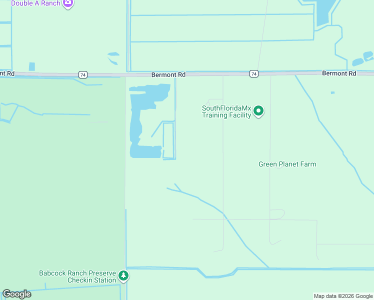 map of restaurants, bars, coffee shops, grocery stores, and more near 48339 Bermont Road in Punta Gorda