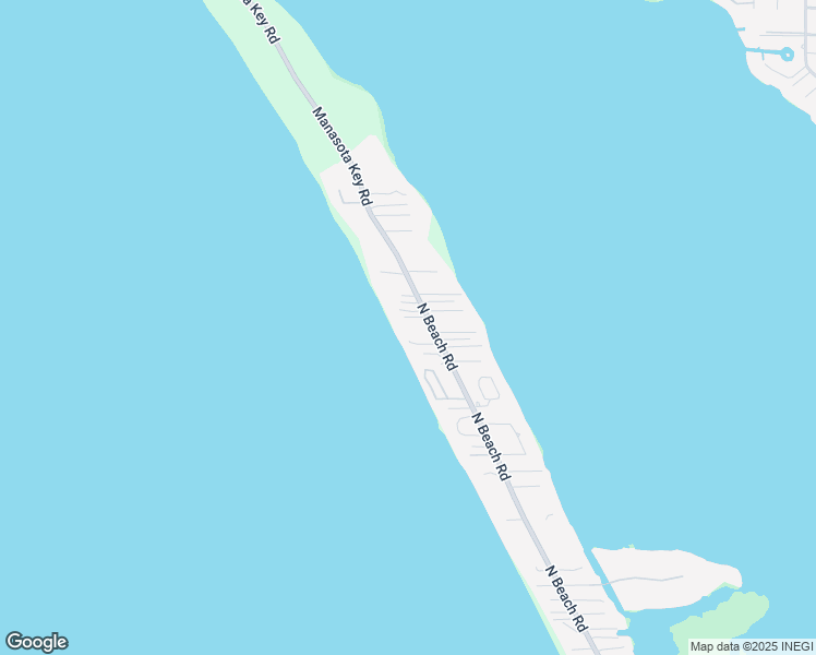 map of restaurants, bars, coffee shops, grocery stores, and more near 5050 North Beach Road in Englewood