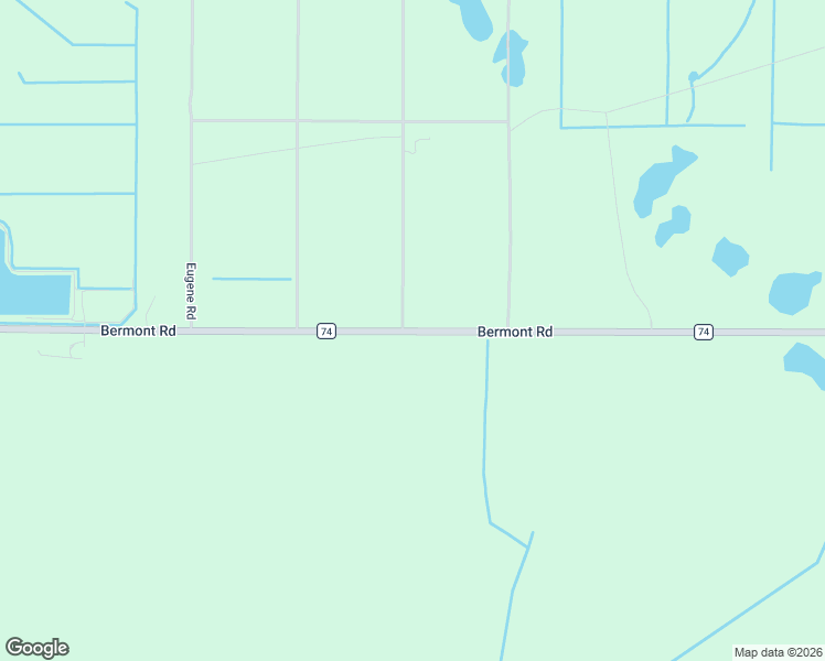 map of restaurants, bars, coffee shops, grocery stores, and more near 50654 Bermont Road in Punta Gorda