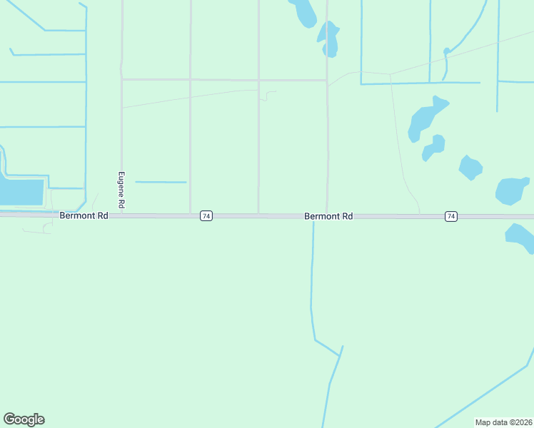 map of restaurants, bars, coffee shops, grocery stores, and more near 50690 Bermont Road in Punta Gorda