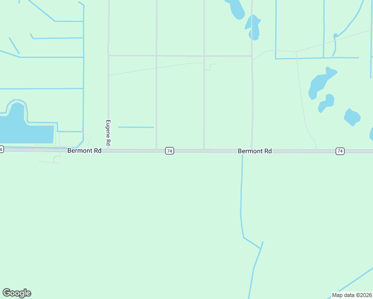 map of restaurants, bars, coffee shops, grocery stores, and more near 50630 Bermont Road in Punta Gorda