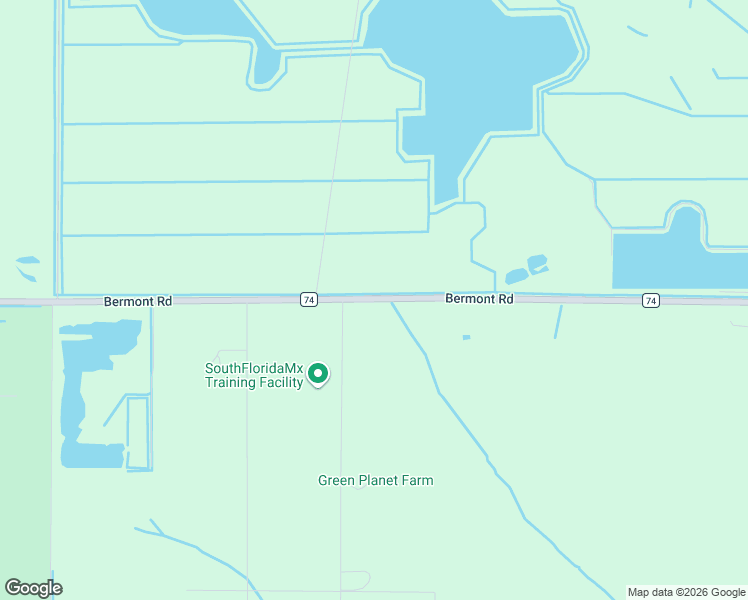 map of restaurants, bars, coffee shops, grocery stores, and more near 48845 Bermont Road in Punta Gorda