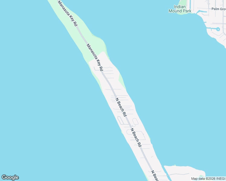 map of restaurants, bars, coffee shops, grocery stores, and more near 6005 North Beach Road in Englewood