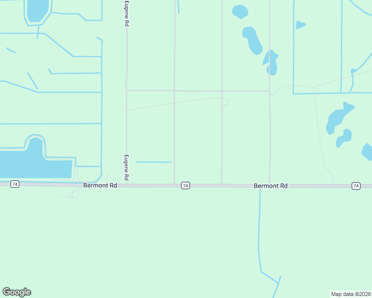 map of restaurants, bars, coffee shops, grocery stores, and more near 50448 Bermont Road in Punta Gorda