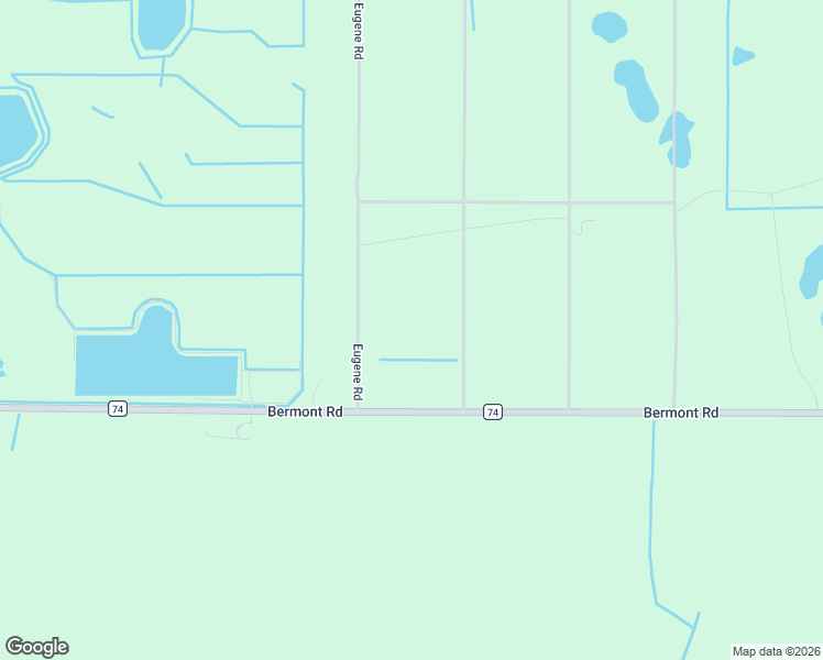 map of restaurants, bars, coffee shops, grocery stores, and more near 50204 Bermont Road in Punta Gorda