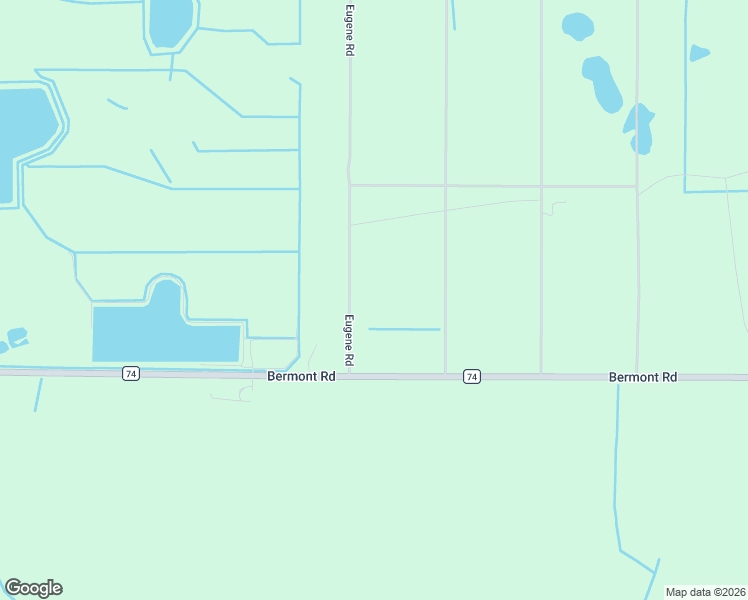 map of restaurants, bars, coffee shops, grocery stores, and more near 50204 Bermont Road in Punta Gorda