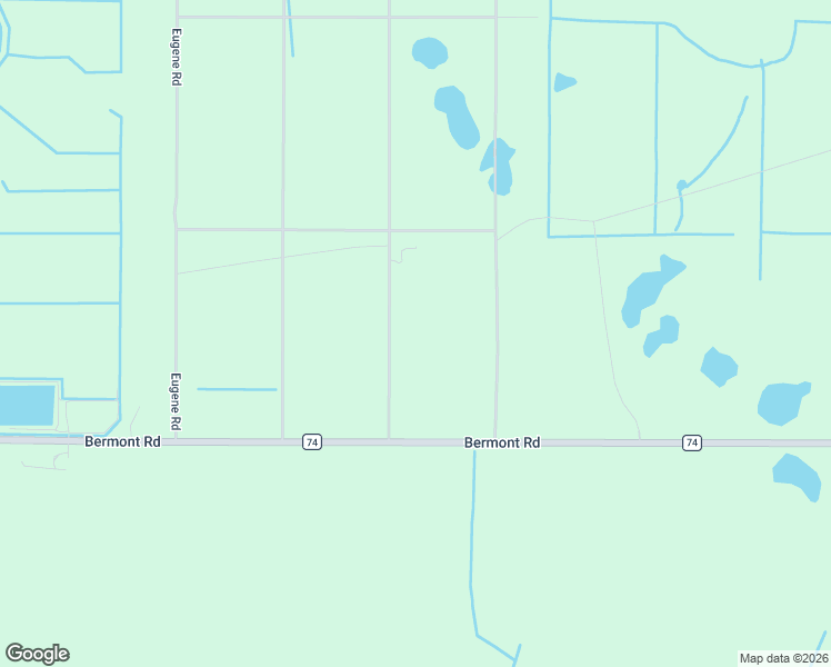 map of restaurants, bars, coffee shops, grocery stores, and more near 50682 Bermont Road in Punta Gorda