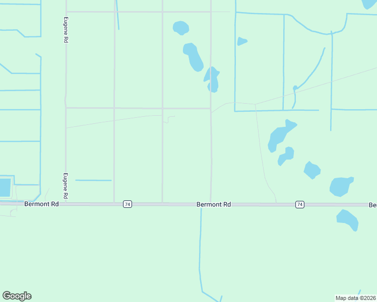 map of restaurants, bars, coffee shops, grocery stores, and more near 50682 Bermont Road in Punta Gorda