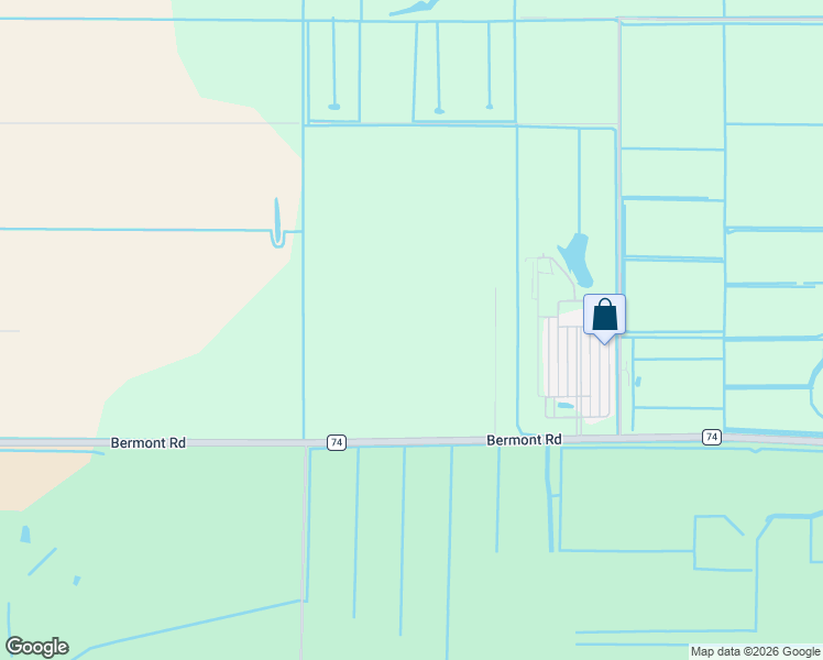 map of restaurants, bars, coffee shops, grocery stores, and more near 46030 Bermont Road in Punta Gorda