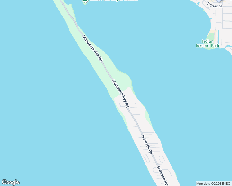 map of restaurants, bars, coffee shops, grocery stores, and more near 6160 Manasota Key Road in Englewood