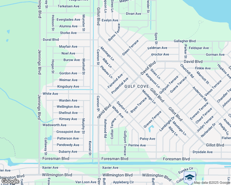 map of restaurants, bars, coffee shops, grocery stores, and more near 12345 Prudential Avenue in Port Charlotte