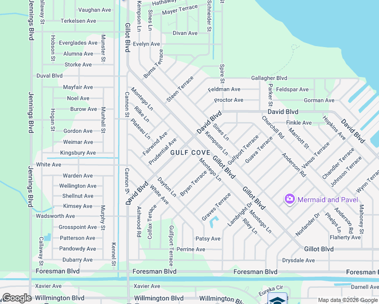 map of restaurants, bars, coffee shops, grocery stores, and more near 5211 Wentworth Road in Port Charlotte