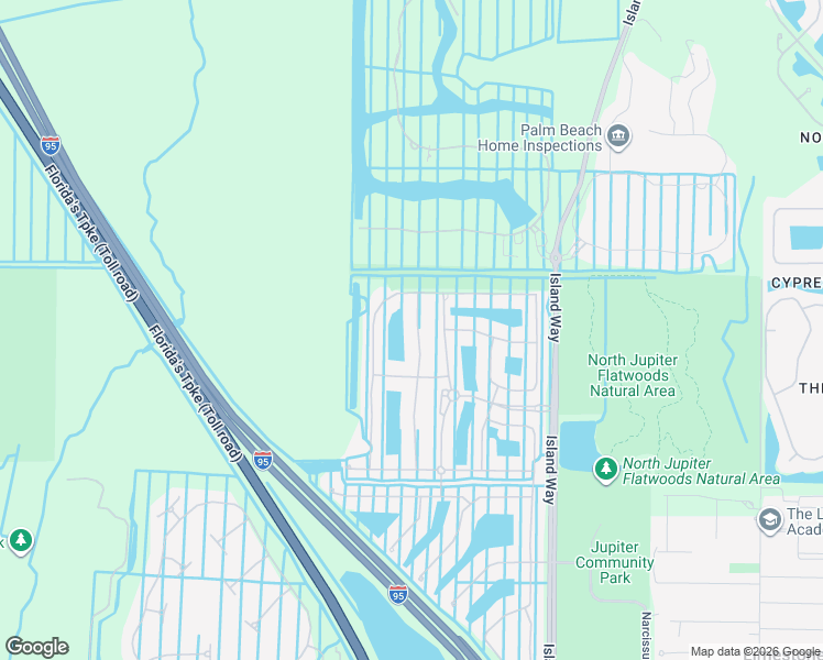 map of restaurants, bars, coffee shops, grocery stores, and more near 122 Andros Harbour Place in Jupiter