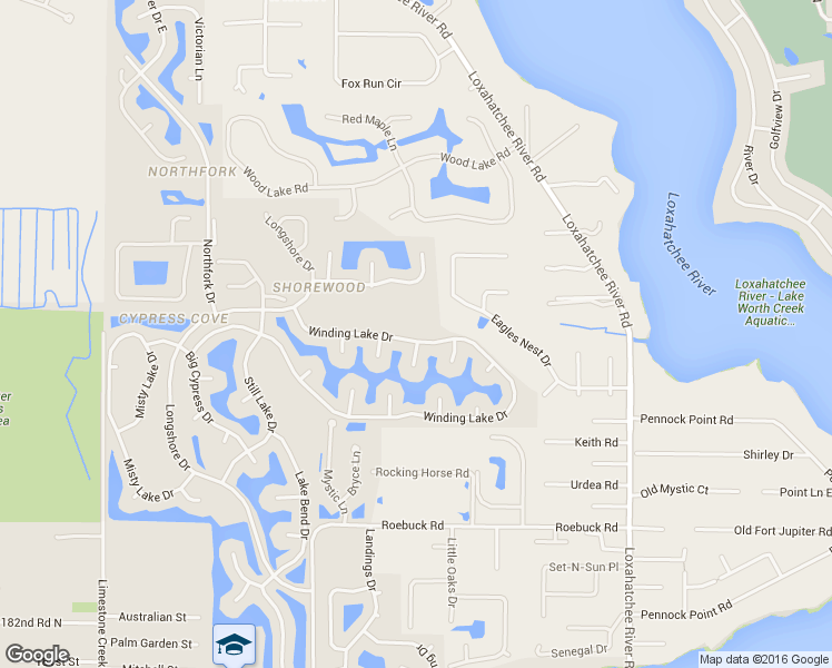 map of restaurants, bars, coffee shops, grocery stores, and more near 6132 Winding Lake Drive in Jupiter