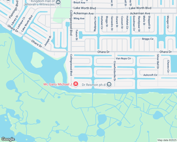 map of restaurants, bars, coffee shops, grocery stores, and more near 18099 Eau Gallie Circle in Port Charlotte