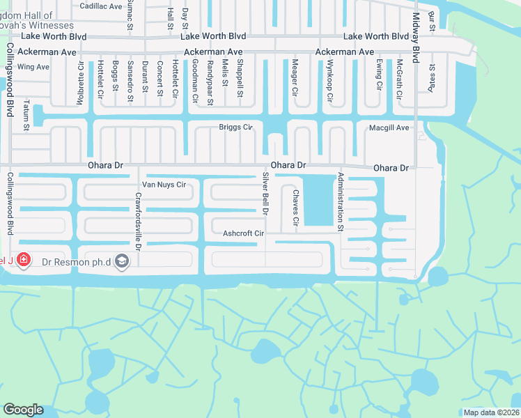 map of restaurants, bars, coffee shops, grocery stores, and more near 5087 Silver Bell Drive in Port Charlotte