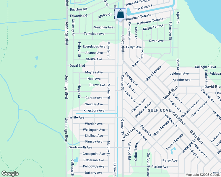map of restaurants, bars, coffee shops, grocery stores, and more near 12193 Snow Bird Avenue in Port Charlotte