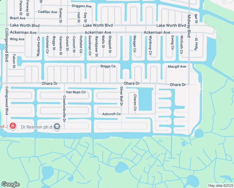 map of restaurants, bars, coffee shops, grocery stores, and more near 18507 Fort Smith Circle in Port Charlotte