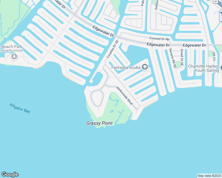 map of restaurants, bars, coffee shops, grocery stores, and more near 21321 Harborside Boulevard in Port Charlotte