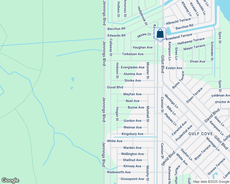 map of restaurants, bars, coffee shops, grocery stores, and more near 12050 Mayfair Avenue in Port Charlotte