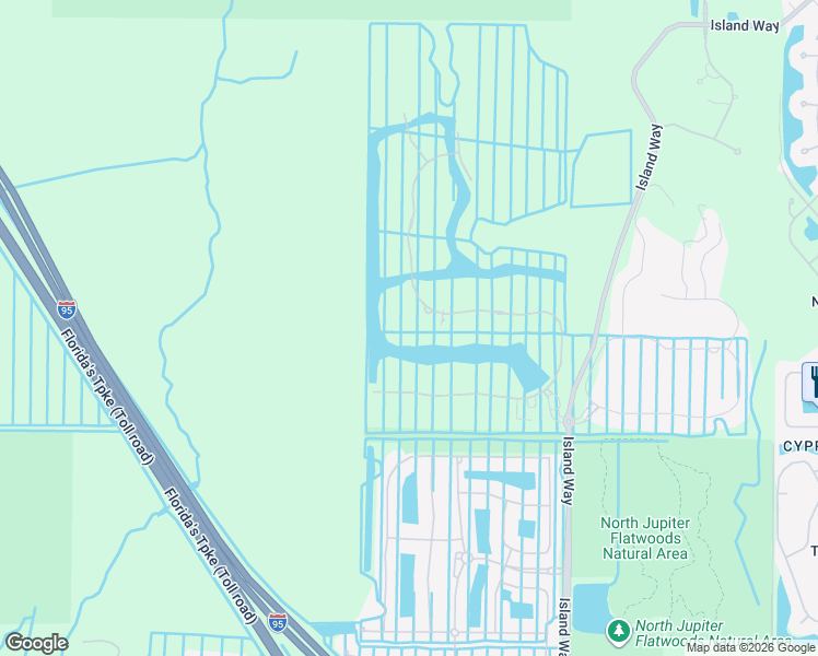 map of restaurants, bars, coffee shops, grocery stores, and more near 7324 Southeast Bridgewater Drive in Jupiter