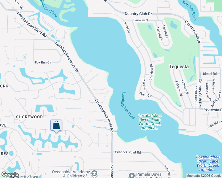 map of restaurants, bars, coffee shops, grocery stores, and more near 9 Bamboo Lane in Jupiter