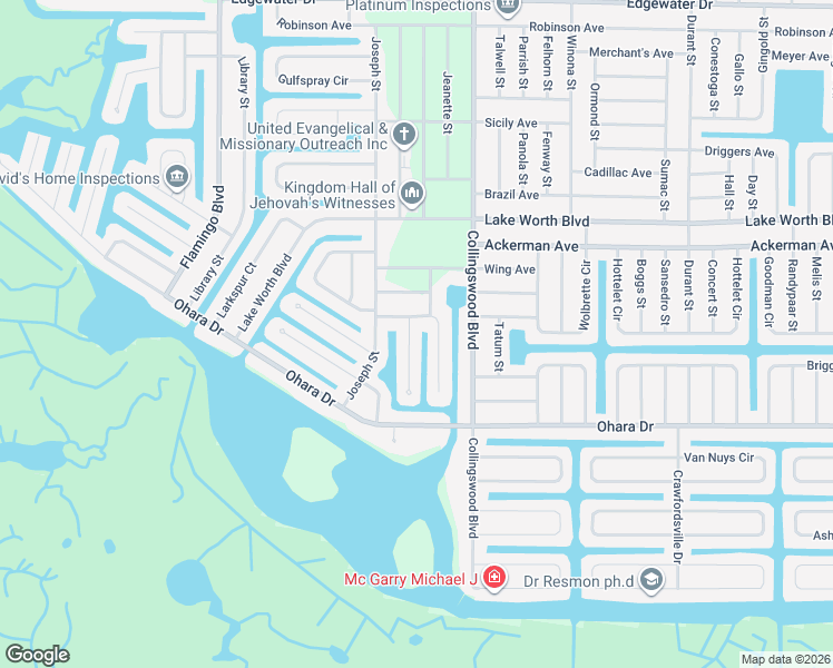 map of restaurants, bars, coffee shops, grocery stores, and more near 4418 Bayview Street in Port Charlotte