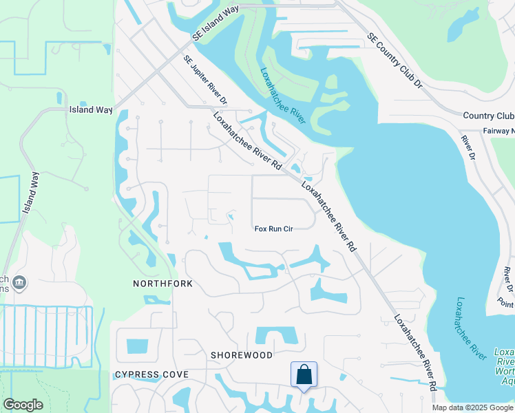 map of restaurants, bars, coffee shops, grocery stores, and more near 6432 Fox Run Circle in Jupiter