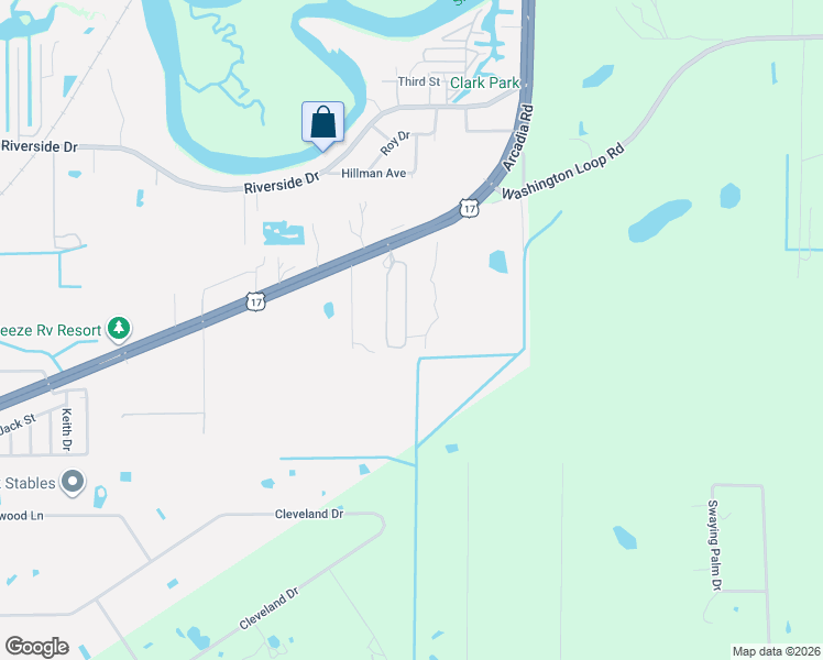 map of restaurants, bars, coffee shops, grocery stores, and more near 2108 Pinegrove Circle East in Punta Gorda