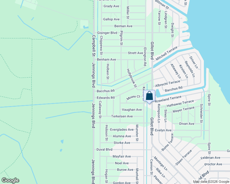 map of restaurants, bars, coffee shops, grocery stores, and more near 12093 Bacchus Road in Port Charlotte