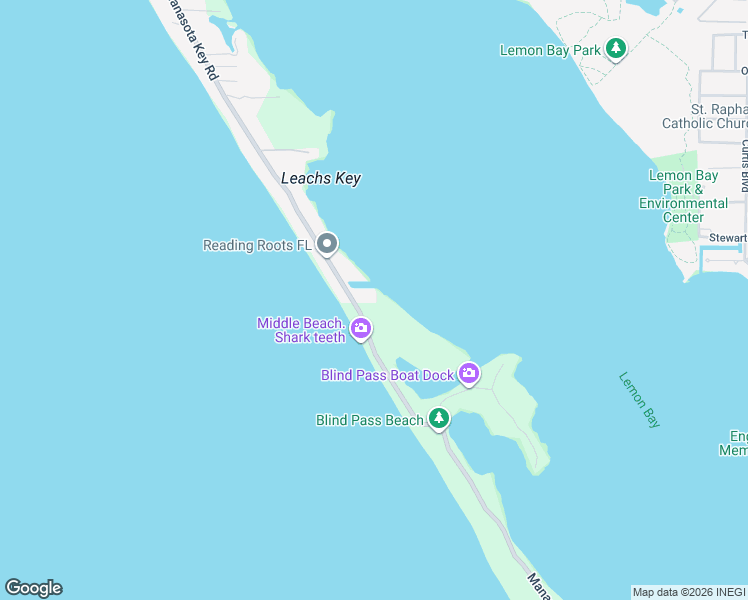 map of restaurants, bars, coffee shops, grocery stores, and more near 6785 Manasota Key Road in Englewood