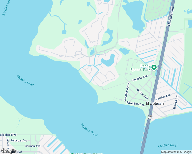 map of restaurants, bars, coffee shops, grocery stores, and more near 14042 Royal Pointe Drive in Port Charlotte