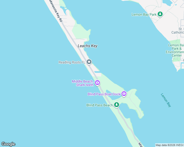 map of restaurants, bars, coffee shops, grocery stores, and more near 6790 Manasota Key Road in Englewood