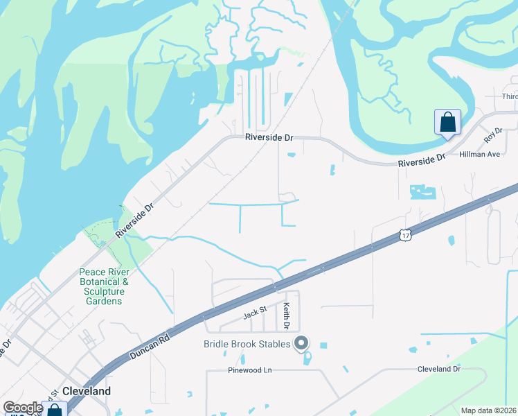 map of restaurants, bars, coffee shops, grocery stores, and more near 4685 Duncan Road in Punta Gorda